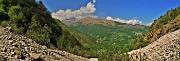 66 Vista sulla Val Gerona verso la Madonna del Frassino-Val del Riso-Arera-Grem